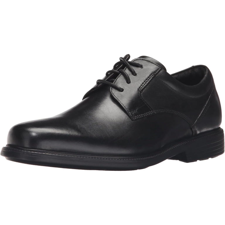 Rockport Charlesroad Plaintoe Shoes Black - Walmart.com display picture 2