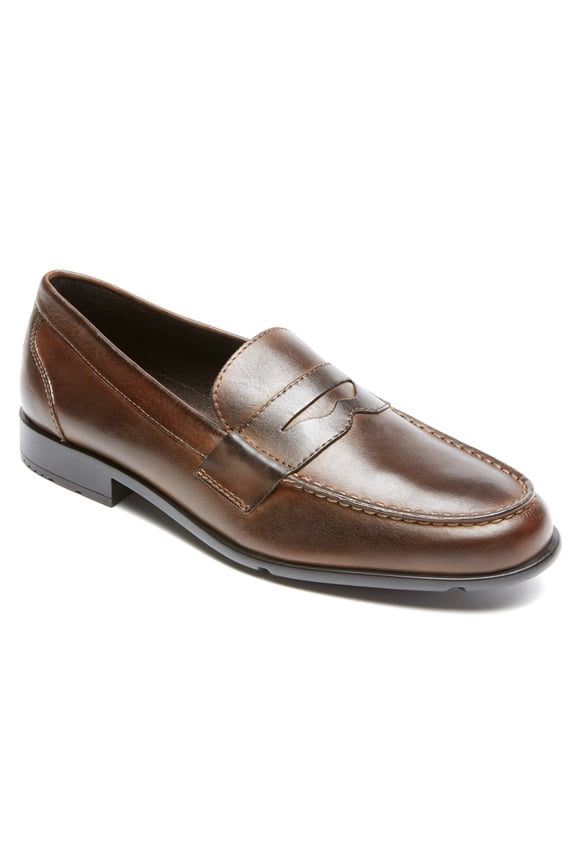 Men's Classic Loafer Lite Penny Brown , 9.5 W US