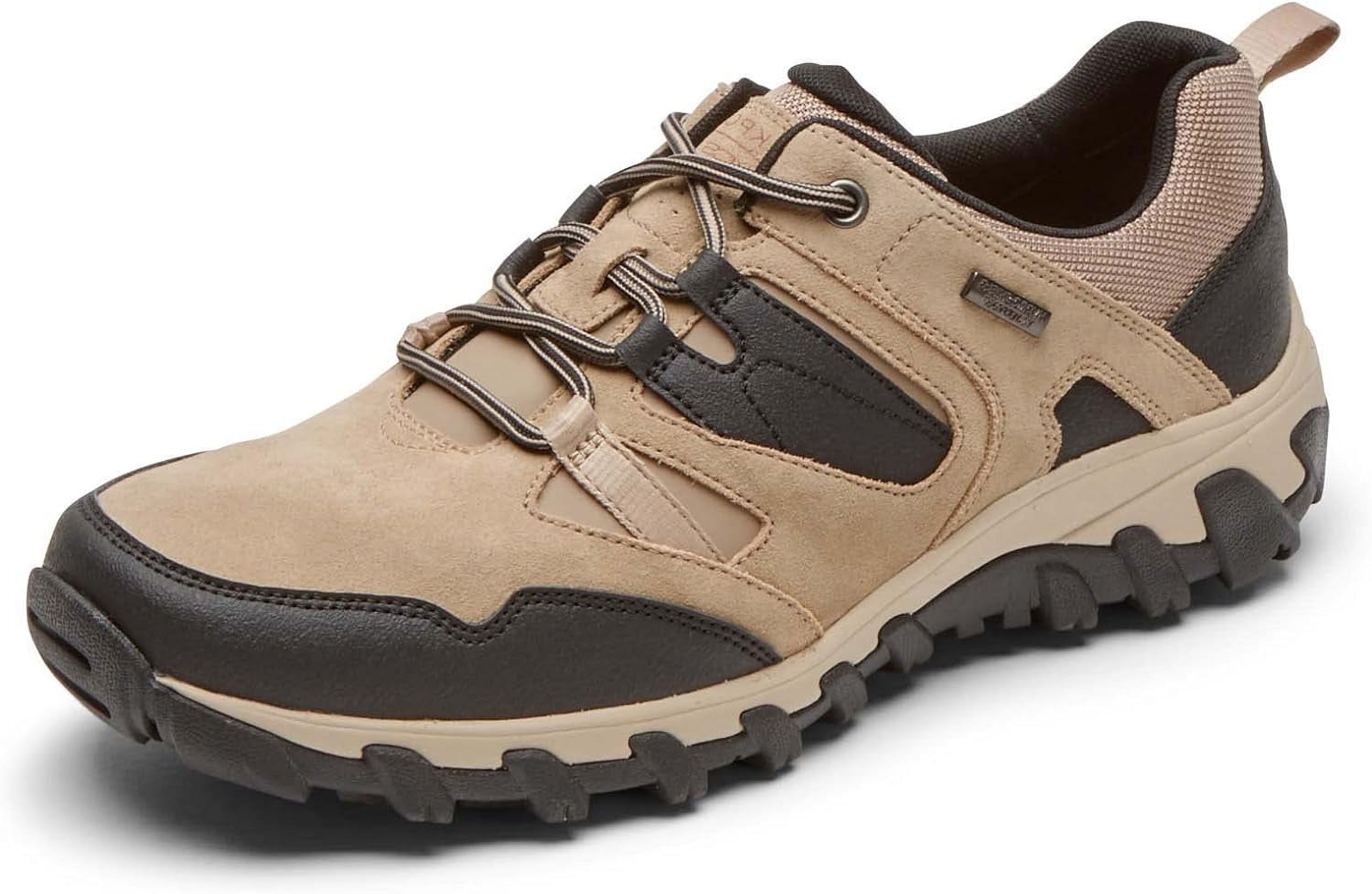 Rockport Men s Csp Low Tie Taupe Sneaker 9M Walmart