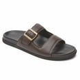 thumbnail image 1 of Rockport  Men's Darron Buckle Slide Brown , 7 M US, 1 of 1