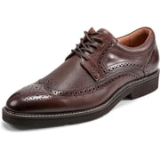 Rockport Mens Fallo Dress Lace-up Wingtip Oxford Dark Brown 7.5M
