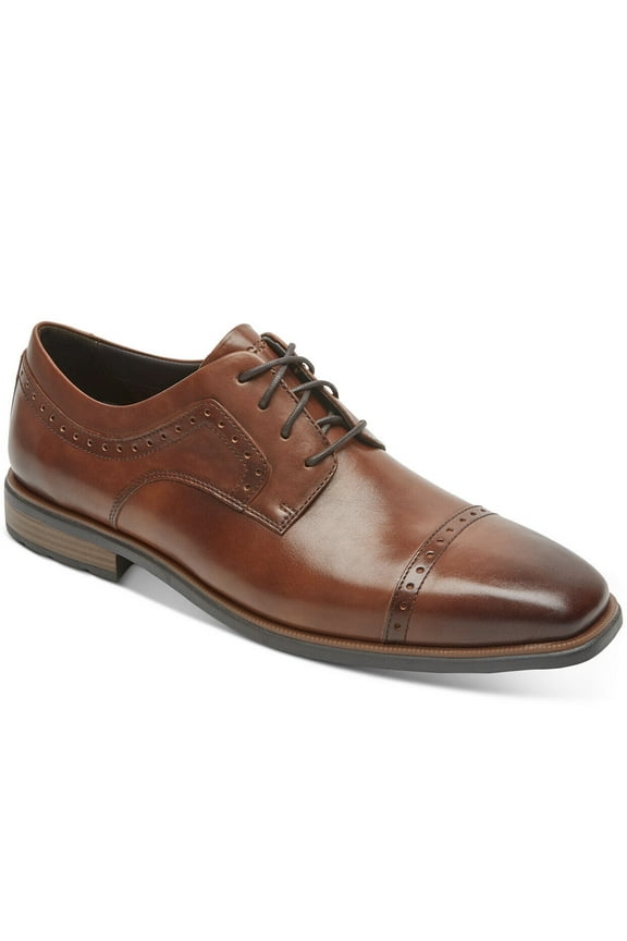 Men's Farrow Cap Toe Tan Oxfords 10M