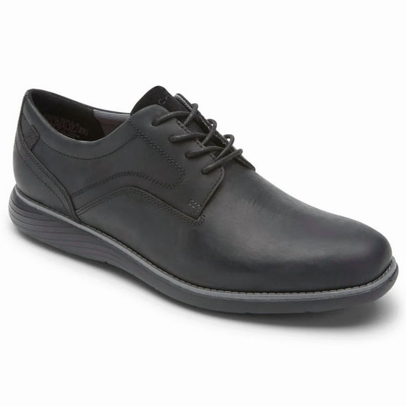 Rockport Garett Plain Toe Men's Black Oxfords 7M