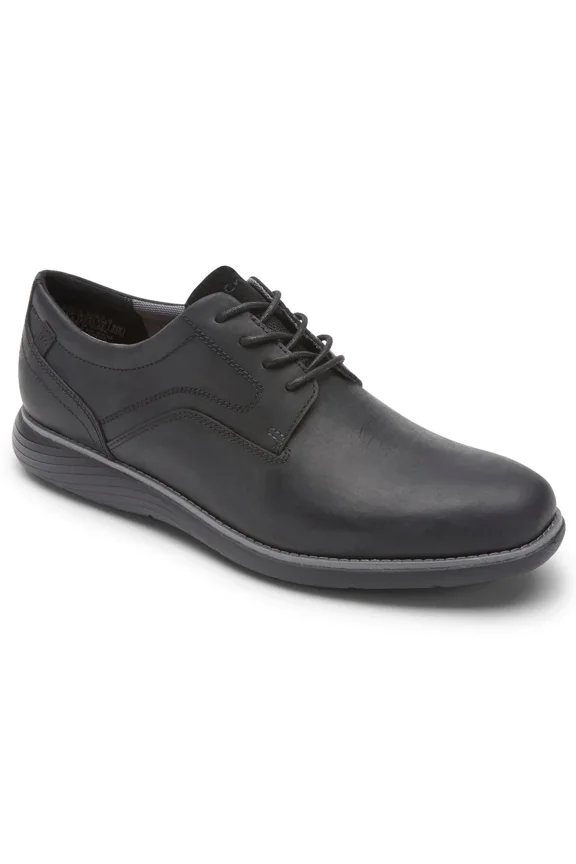 Men's Garett Plain Toe Oxford Black - ML02645-JBL61 (CI2360)