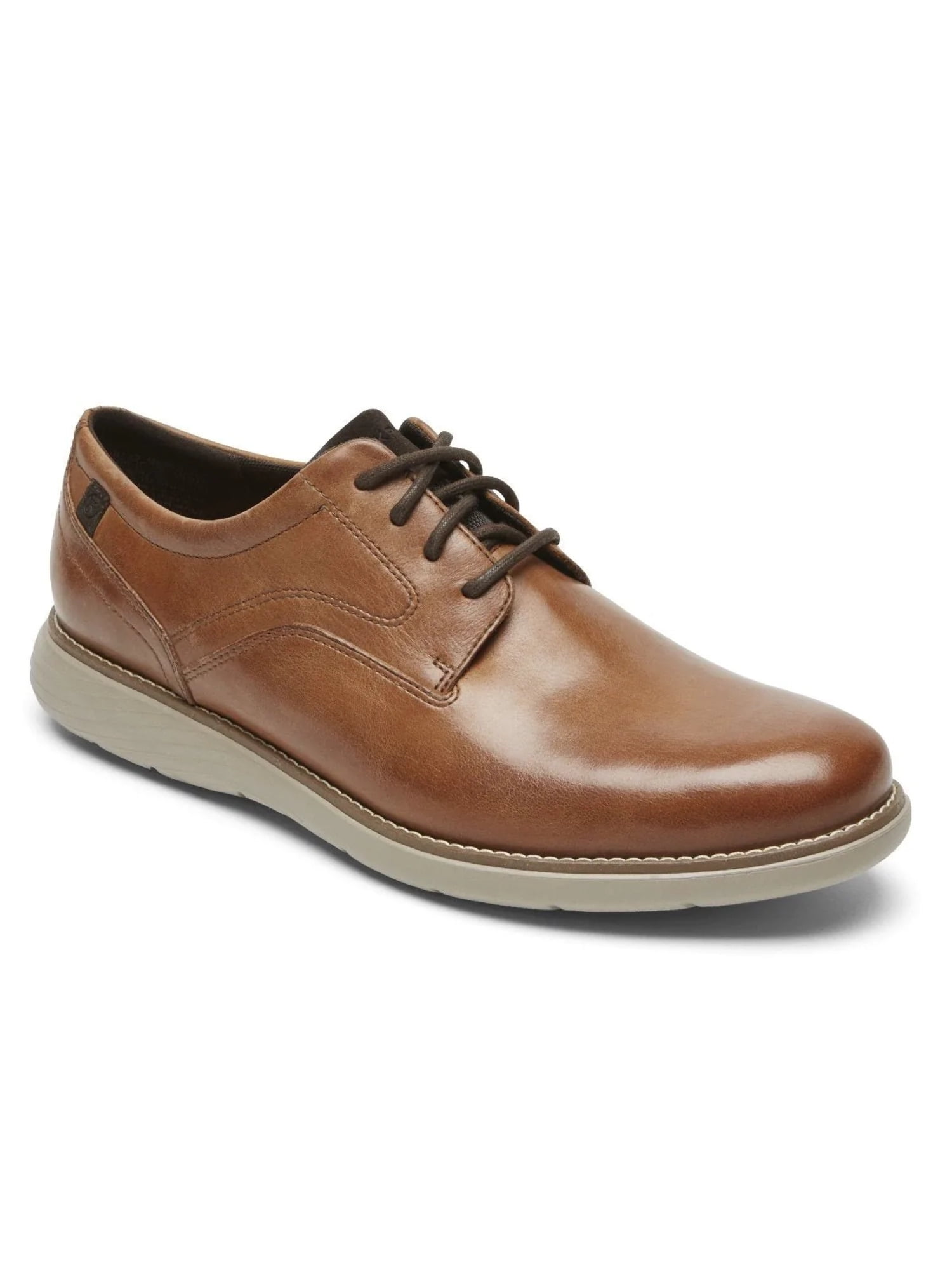 Rockport Men s Garett Plain Toe Oxford Shoes Caramel CI6143 Walmart