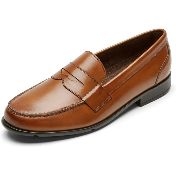 Rockport Men's Keaton Penny Loafer Cognac 7M