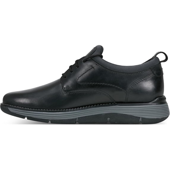 Rockport Men’s Lukah Lace‑Up Oxford Sneaker Black 9M