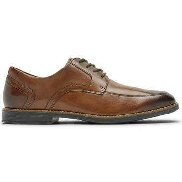 Rockport  Men's Slayter Apron Toe Brown , 7 M US