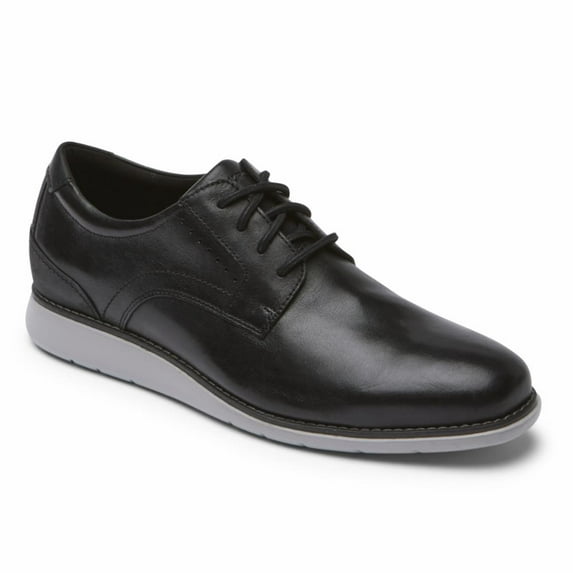 Rockport Men's Total Motion Craft Plain Toe Black , 9.5 W US
