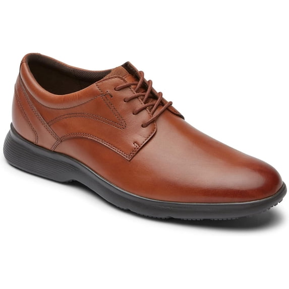 Rockport Men's Truflex Dressports Plain Toe Oxford British Tan 7W