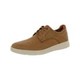 thumbnail image 1 of Rockport Mens Caldwell Plaintoe Leather Lace Up Oxfords Tan 8 Medium (D), 1 of 3