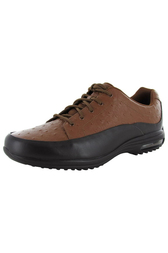 Mens City Routes Blucher Oxford Shoes, Caramel/Dark Chocolate, US 8
