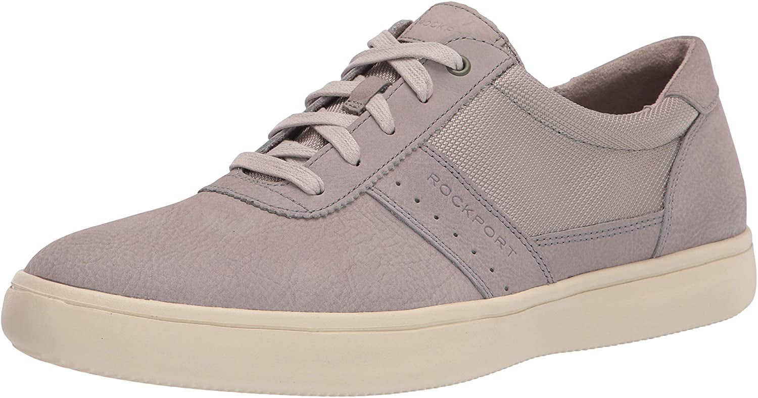 Rockport Mens Jarvis Ubal Sneaker 14 Stone Nbk