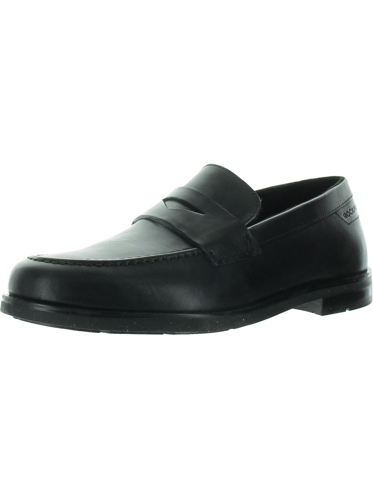 Rockport Mens SUTTON Cushioned Footbed Leather Loafers