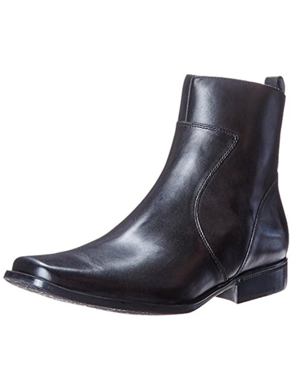 Florsheim Midtown Plain Toe Men's Zipper Boot, Black, 8.5 D