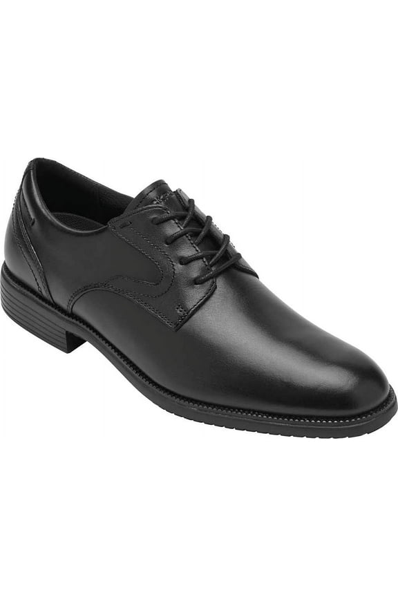 Mens Total Motion Dressport Plain Toe Black Oxfords 13M
