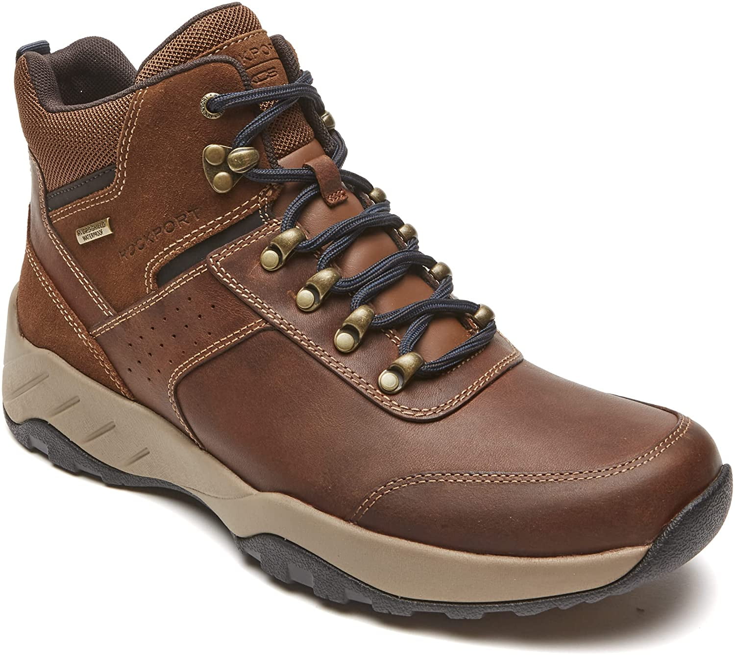 Rockport XCS Pathway Wp Men's Java Hiking Boots 7.5M - Walmart.com