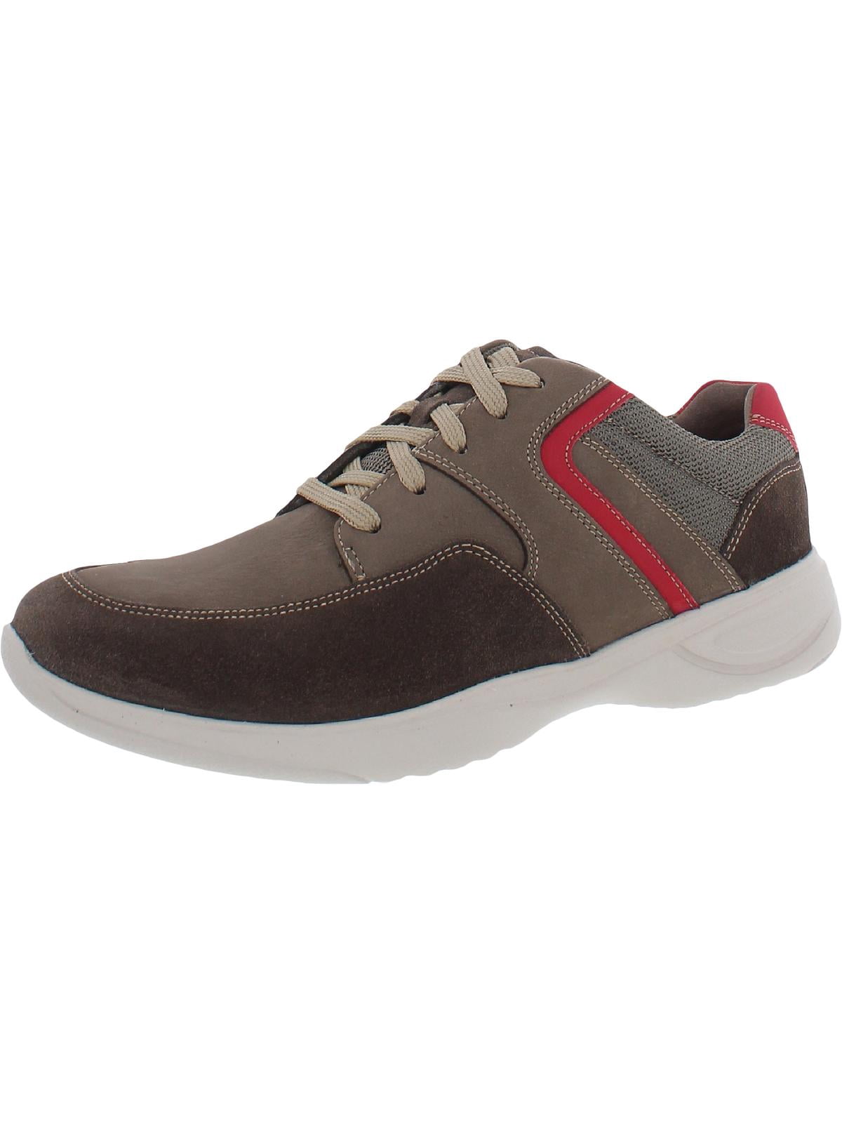 Uomo Ottiene I Tuoi Calci Blucher Sneaker Marroni - Taglia 10.5 Larga (EE) - Tacco Piatto, Chiusura Con Stringhe