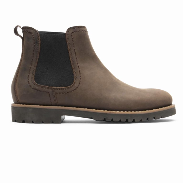 ROCKPORT Mitchell Chelsea Boot, 11.5 W Rockport Mitchell Tan Men main image 3