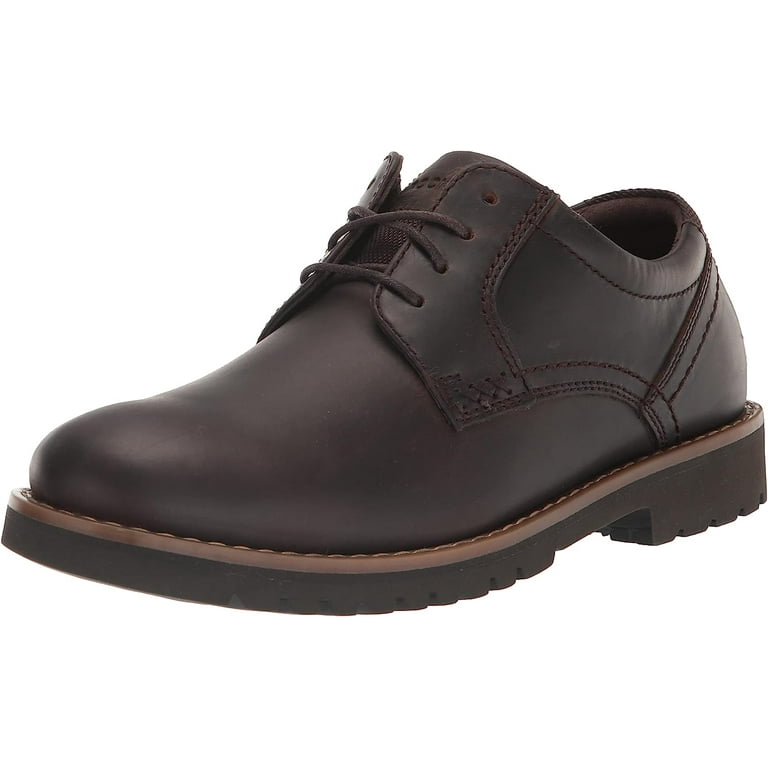 Rockport Mitchell Oxford Casual Dress Shoe | CI9786 Brown - Walmart.com