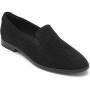 Rockport Perpetua Perf Womens Black Loafers 9M