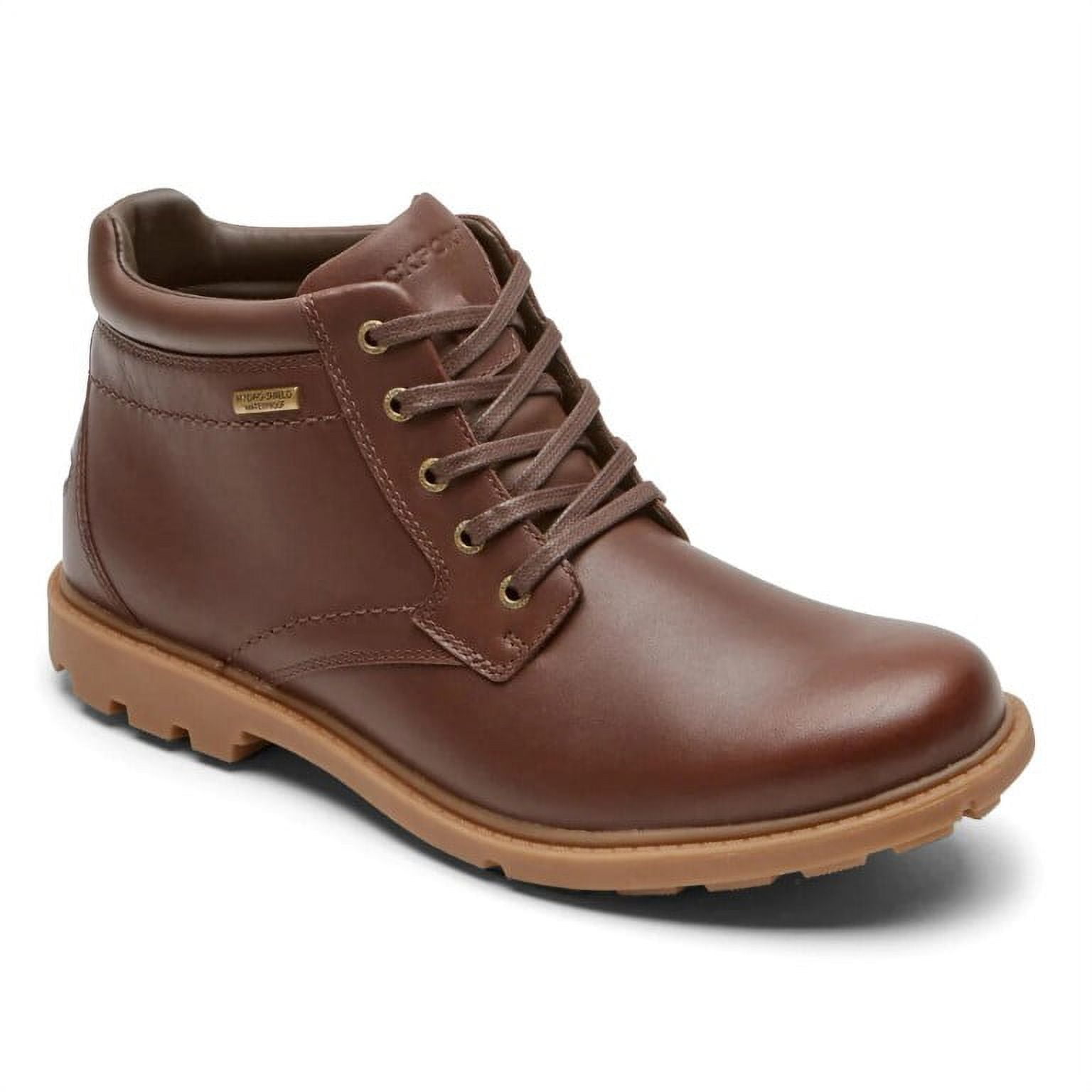 Men\'s Brown Leather Boots rockport 8,5 Men main image 2