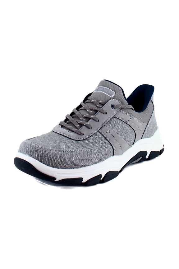 Rhett Men's Athletic Grey Canvas Size 7.5 M