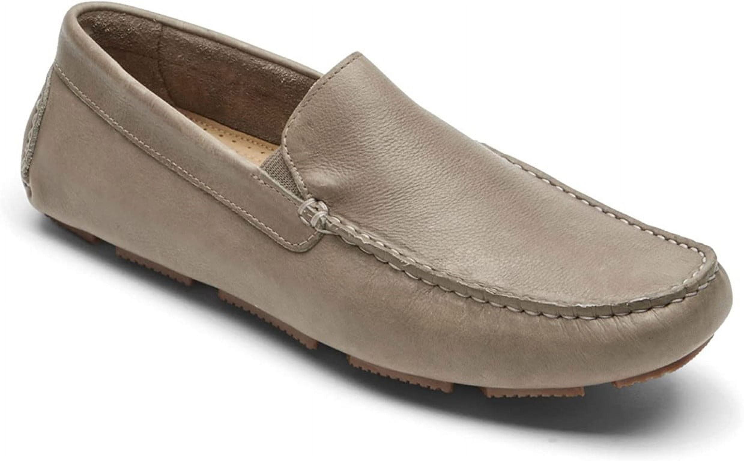 Liverpool Taupe Suede Slip-On Loafers for Men STEVEMADDEN_MENS_HUCKLE_TAUPE-  main image 2