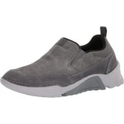 Rockport Rocsports Slip On Mens Steel Grey Lea/Sde Sneaker 7.5W