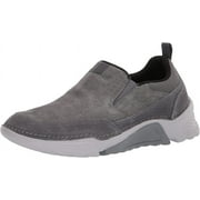 Rockport Rocsports Slip On Men's Steel Grey Lea/Sde Sneaker 8W