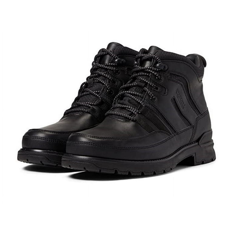 Mens black shop rockport boots