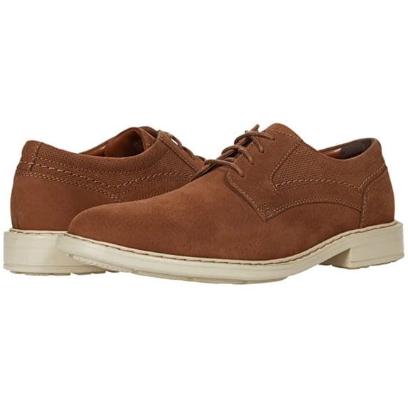 Rockport Men's Plain Toe Tanner Brown , 8 W US