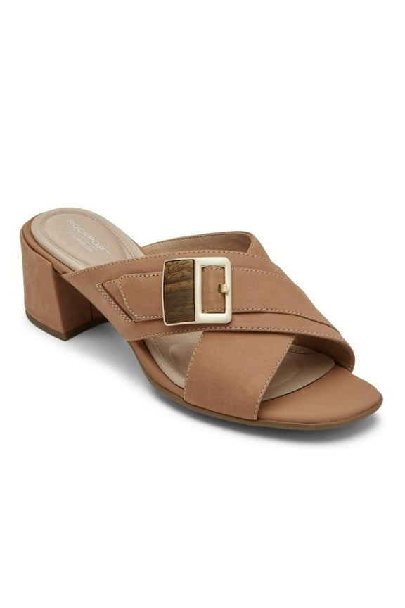 Rockport Total Motion Alaina B Women's Slide Pink Sandals 5.5M