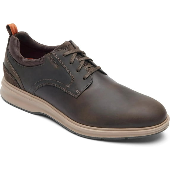 Rockport Total Motion City Plain Toe Men's Dark Brown Sneakers 7.5M