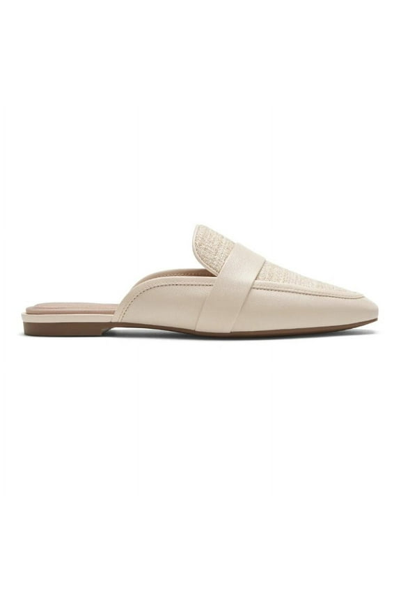 Total Motion Laylani Slide Women's Cream Mules 9.5W