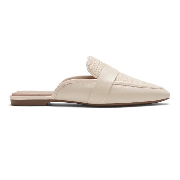 Rockport Total Motion Laylani Slide Women's Cream Mules 9W