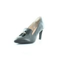 thumbnail image 1 of Rockport Total Motion Sheehan Ornament Loafer Women's Heels Black Leather, 1 of 8
