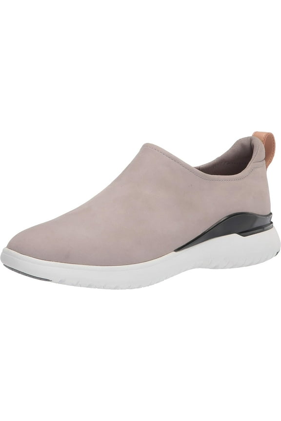 Total Motion Sport High Slip on Women's Steel Grey Nubuck Sneakers 5.5M