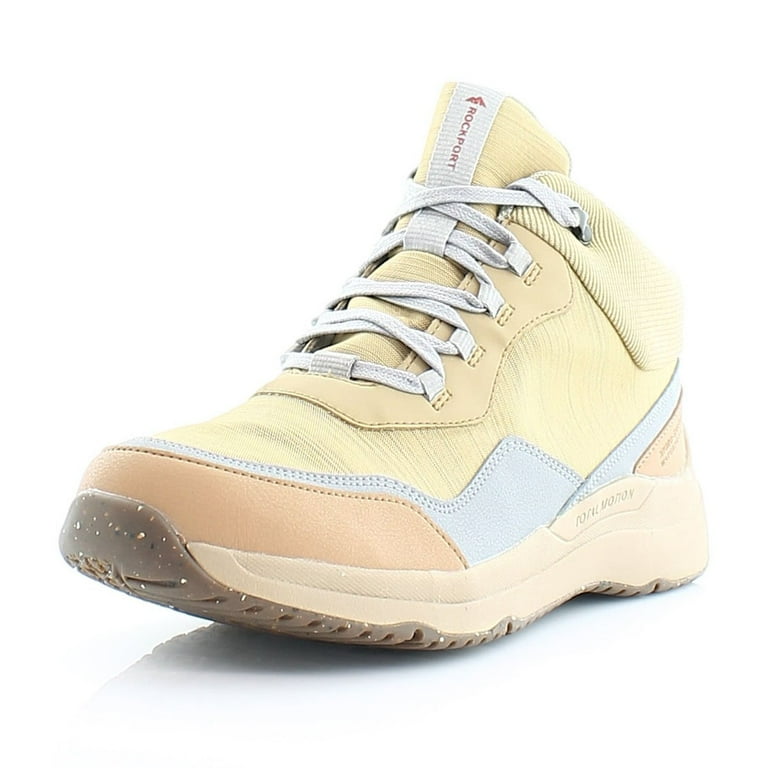 Rockport Total Motion Trail Hiker Women s Boots Tan Textile WP Eco Size 5.5 M