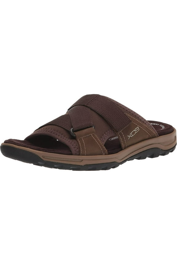 Trail Technique Hook and Loop Slide II Men's Brown Sandals 8W