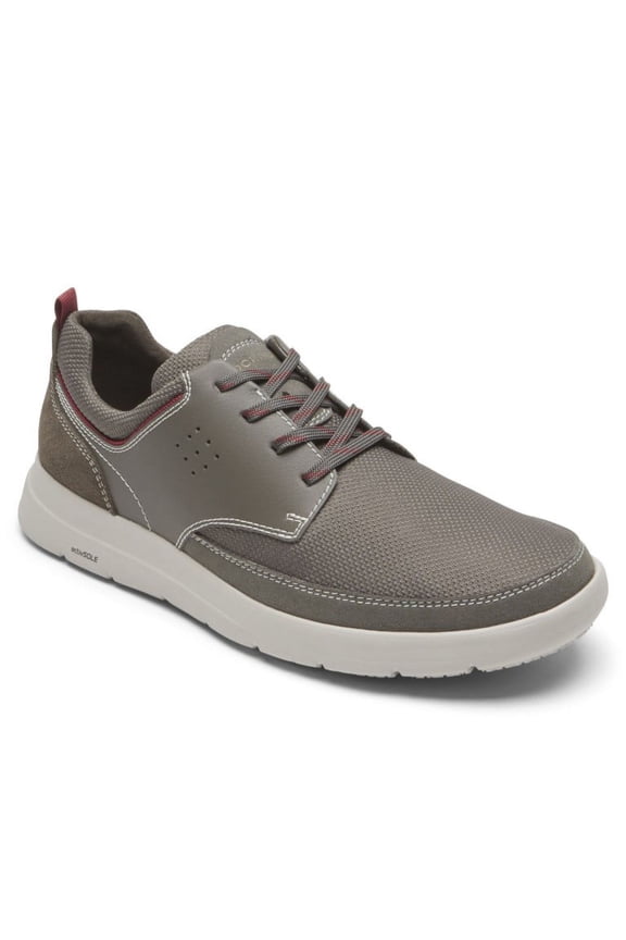 Truflex Cayden Plain Toe Men's Olive Sneakers 7M