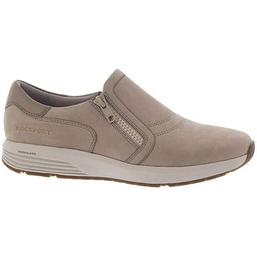 Rockport Trustride W Slip On Womens Slip On 7.5 Narrow Taupe