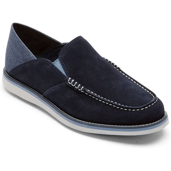 Rockport Tucker Venetian Men's Navy Loafers 10W