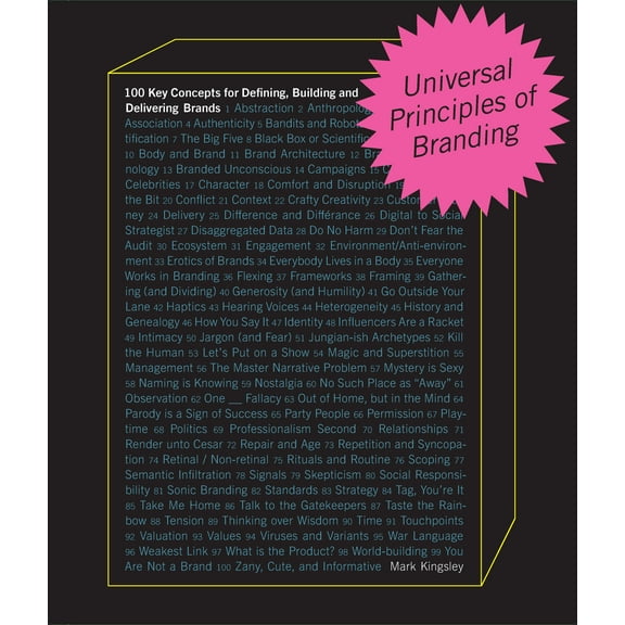 Rockport Universal: Universal Principles of Branding : 100 Key Concepts for Defining, Building, and Delivering Brands (Series #6) (Hardcover)
