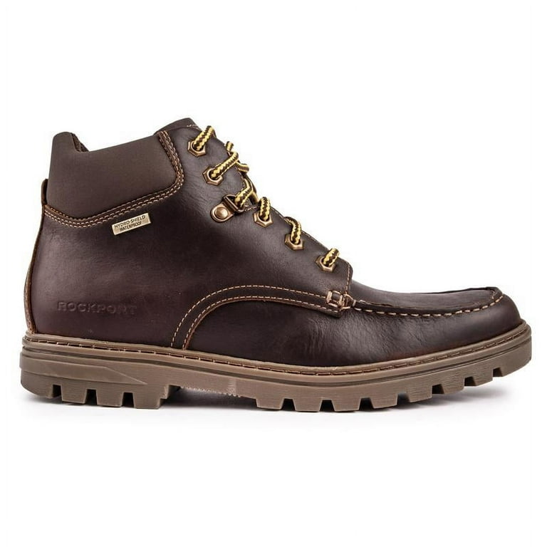Waterproof Boot Rockport Brown Leather Boots Men's Weather Or Not