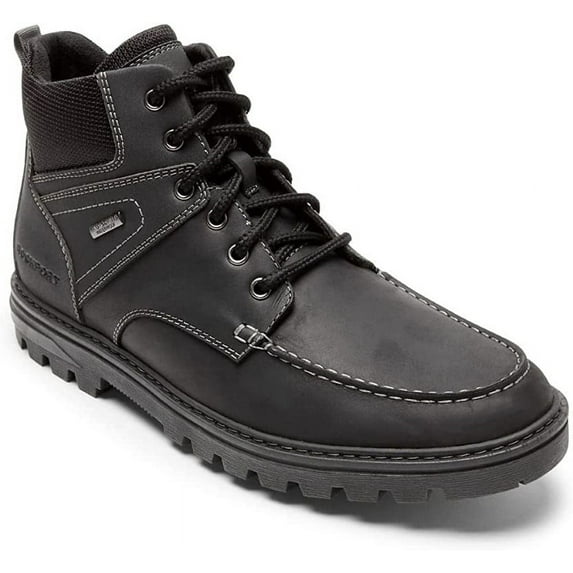 Rockport Weather Ready Moc Toe Men's Black Hiking Boots 10M