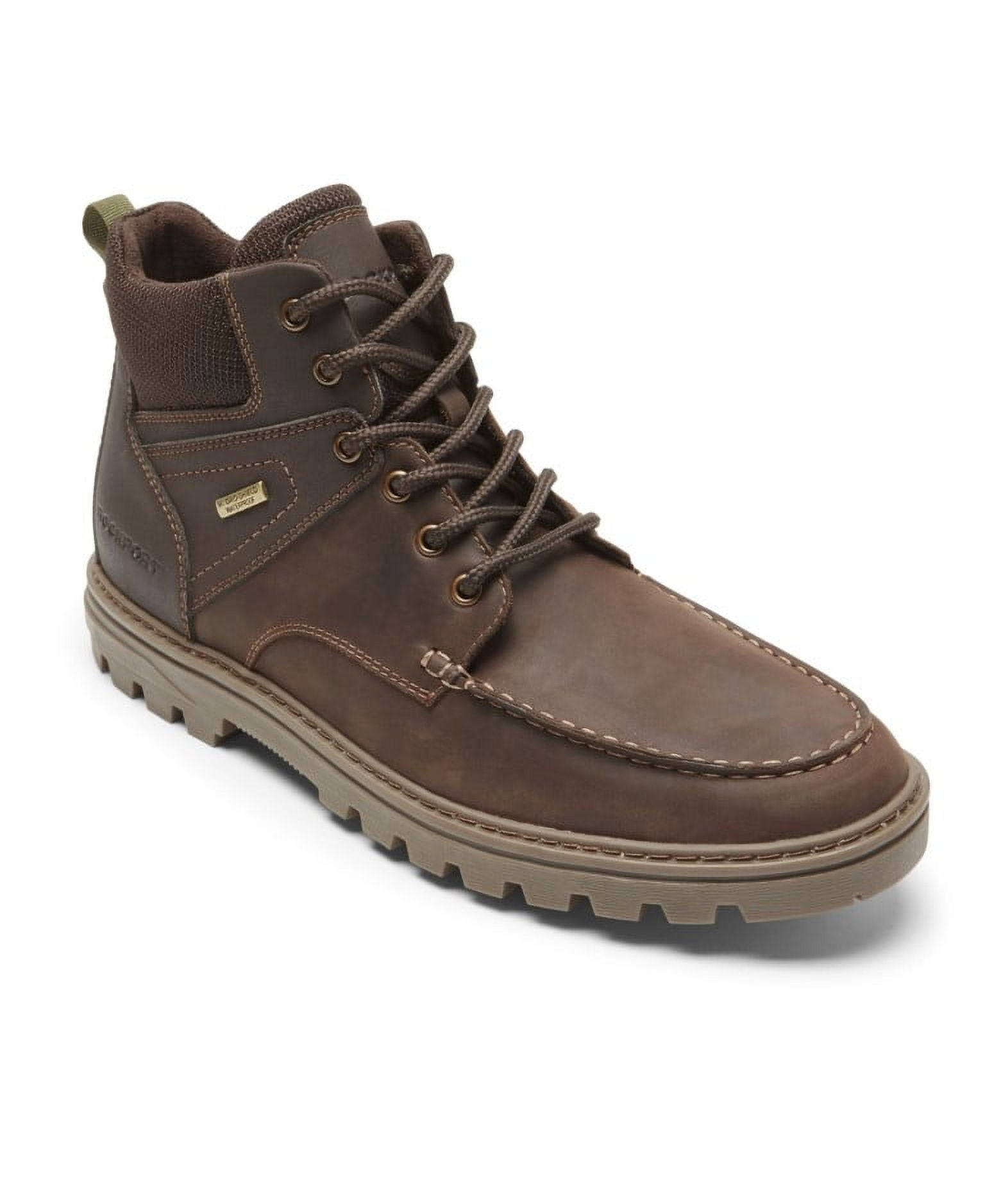 Rockport Men\'s Dark Brown Leather Boots Rockport Umbwe Hiker Boots - Dark Brown ROC0013-L07 main image 4