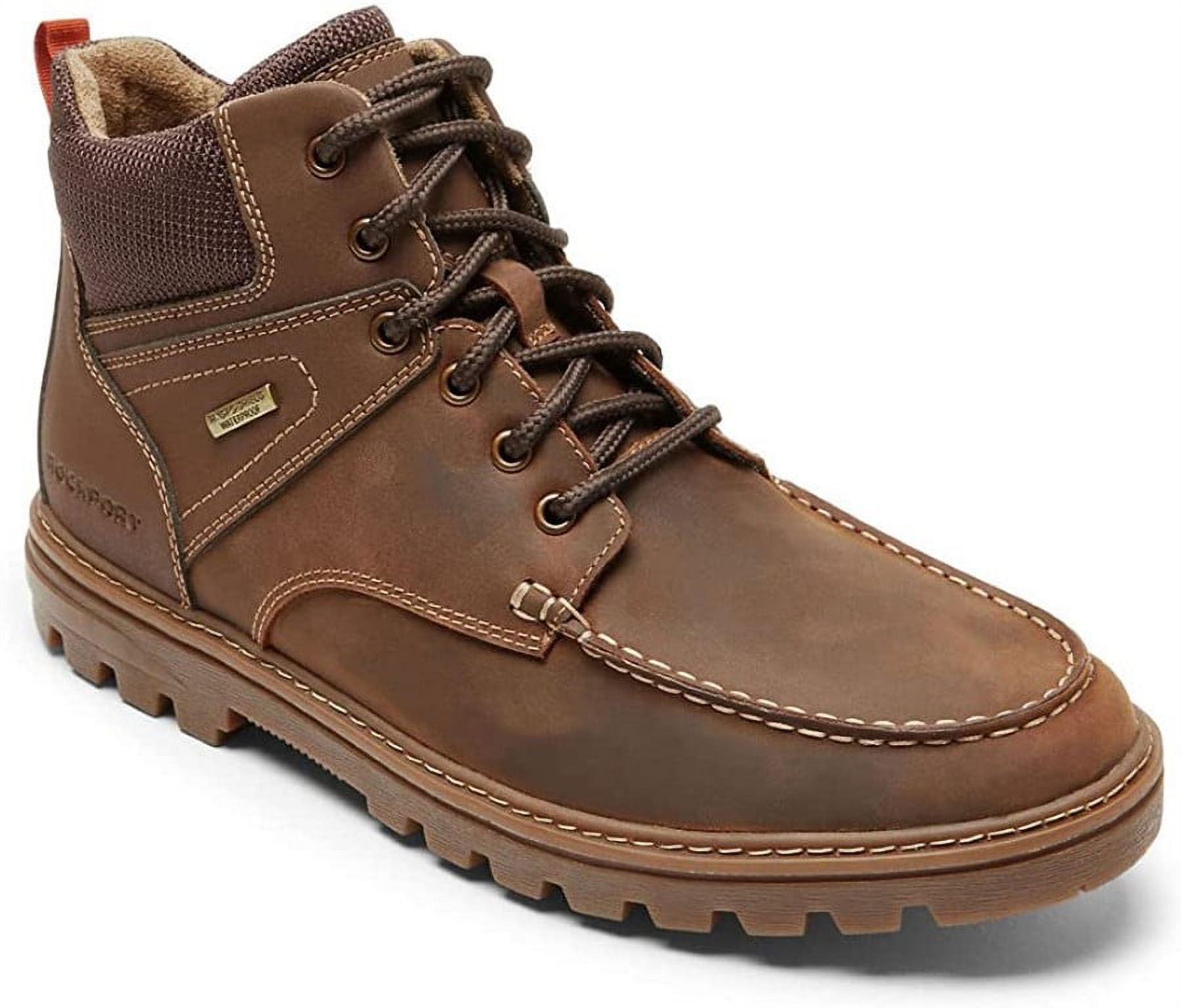Rockport Weather Ready Moc Toe Men s Tan Hiking Boots 9 5M Walmart Rockport Weather Ready Moc Toe Men s Tan Hiking Boots 9 5M Walmart