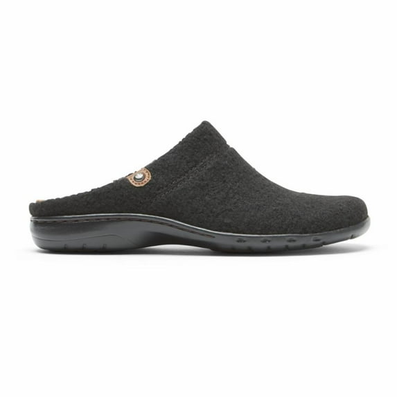 Cobb Hill Women's Clog Penfield Black , 6 W US