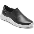 thumbnail image 1 of Rockport Women's R-Evolution Slip On Black Sneakers 7W, 1 of 5